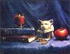 acrylic still life Little Dedo