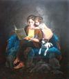 Acrylic animal painting